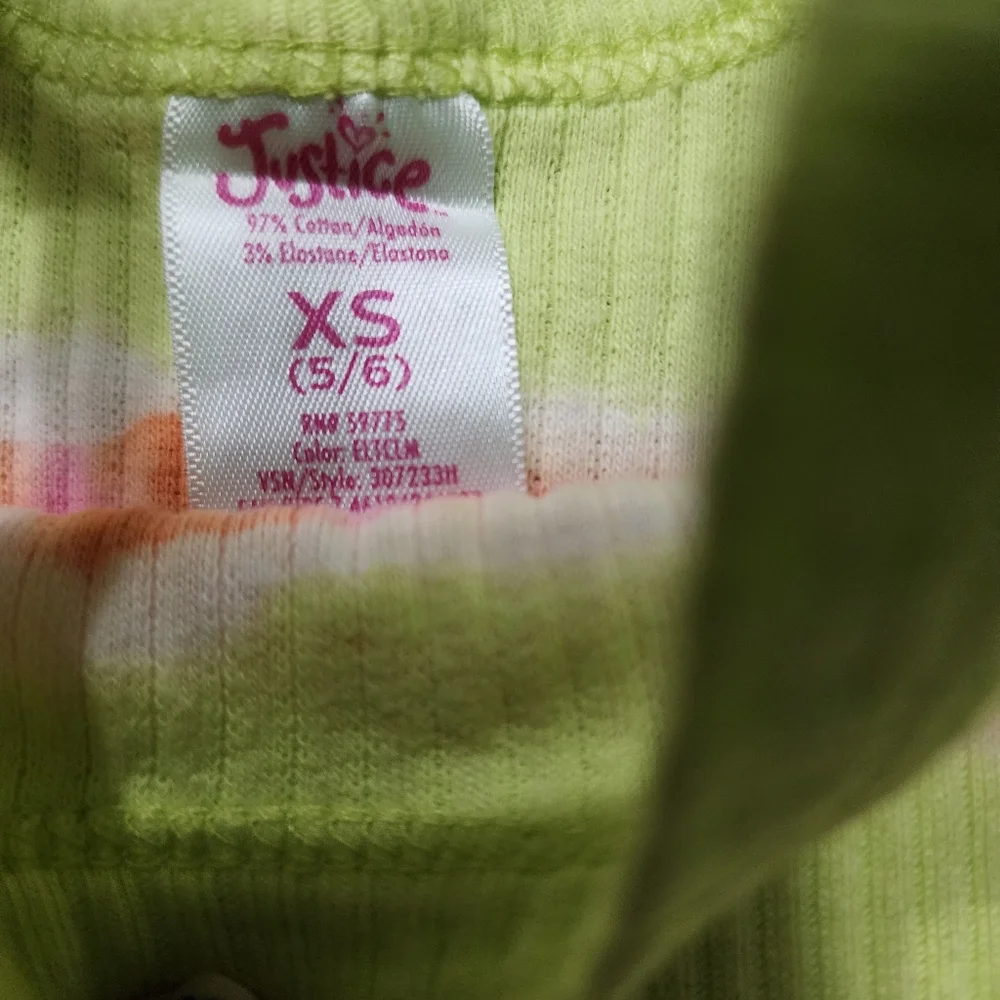 Justice Tank Top Sz Small (4-5) NWT